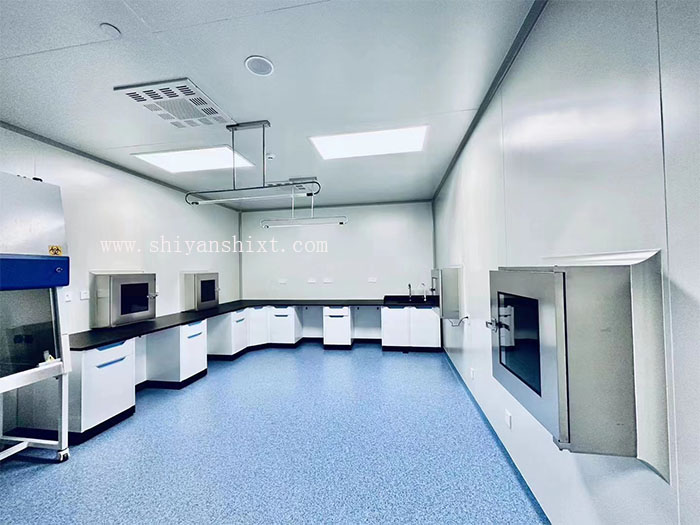 實(shí)驗(yàn)臺安裝現(xiàn)場實(shí)拍圖